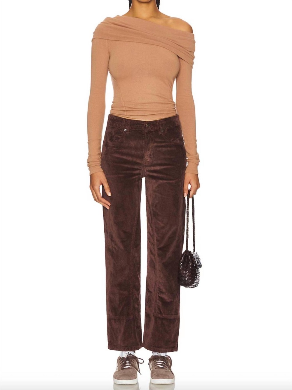 We The Free brown Corduroy Pants